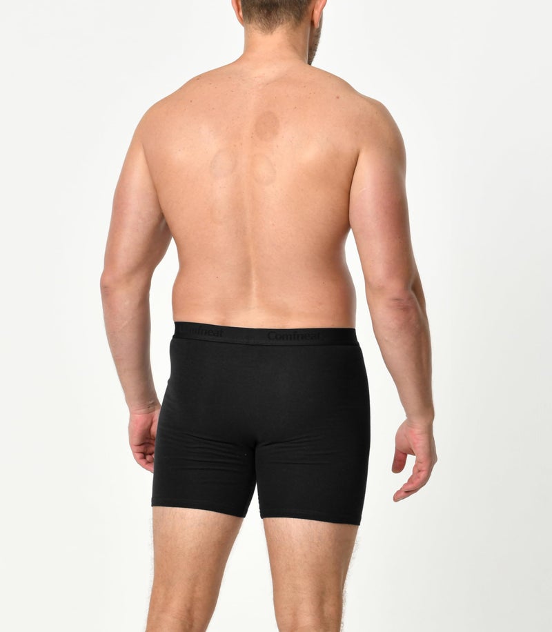 Comfneat Men's 7-Pack Boxer Briefs Super Stretchy Cotton Spandex Comfy Underwear (Black Pack-7, M) - Image 5